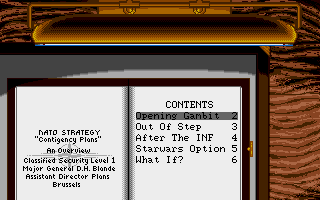 Conflict Europe screenshot 2 for Atari ST